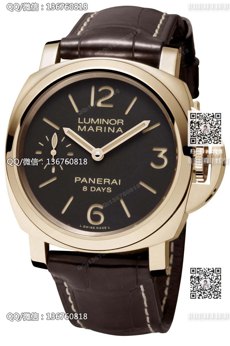 高仿沛纳海手表- Luminor Marina系列手动机械腕表PAM00511
